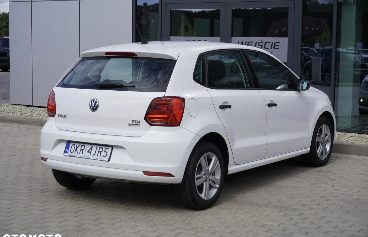 Volkswagen Polo cena 31499 przebieg: 200000, rok produkcji 2015 z Lubliniec małe 667